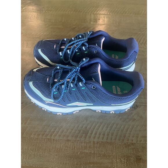 Avia Elevate Athletic Sneaker Women's US 8 Blue White Lace Up WMAV21ES042 - Picture 2 of 8